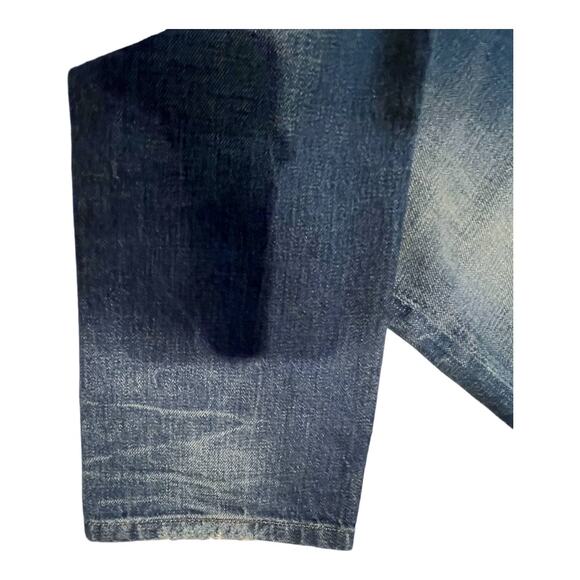 SANDRO Droit Men Jeans Straight Jeans Cotton Button Fly Designer 30 x 33 EUC - Picture 9 of 12